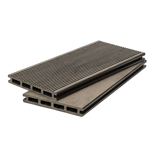 Террасная доска VELVET BRUSHING MIX COLOR 140х20х2900 Серый