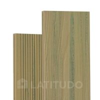 Террасная доска Terrapol Praktik 147х23х3000 Жемчуг (Моноколор)