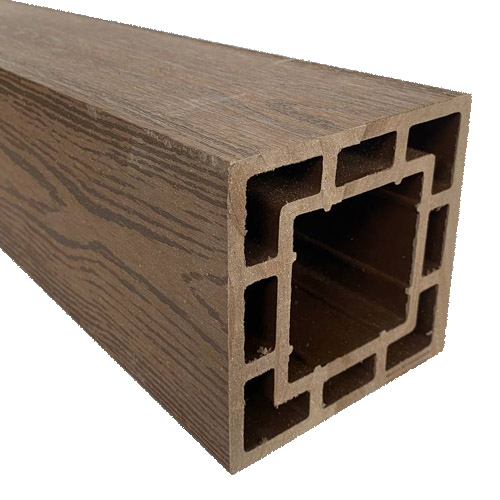 Столб опорный NEXTWOOD 120х120х3000 Коричневый