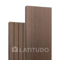 Террасная доска Terrapol Классик 147х24х4000 Орех Милано Полнотелая