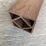 Столб опорный NEXTWOOD 120х120х3000 Коричневый