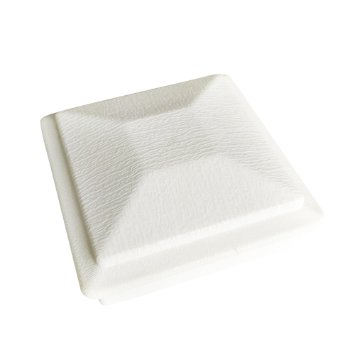 Крышка верхняя Woodvex White co-extrusion (белая) 125х125