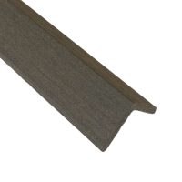 Угол EasyDecking Wood-Х 50х50х3010 Черное дерево 3D