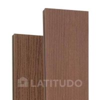 Террасная доска Terrapol Smart 130х22х4000 Орех Милано Полнотелая