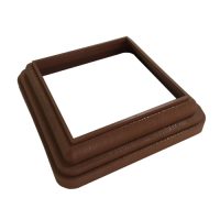 Крышка нижняя Woodvex Teak co-extrusion 140х140