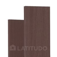 Террасная доска Terrapol Smart 130х22х3000 Дуб Севилья Полнотелая