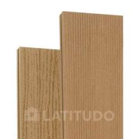 Террасная доска Terrapol Smart 130х22х4000 Черное дерево Полнотелая