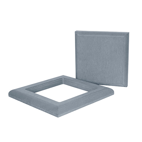 Комплект крышка/юбка SINGARAJA PG 125х125 (ДПК) Серый Комплект крышка/юбка SINGARAJA PG 125х125 (ДПК) Серый