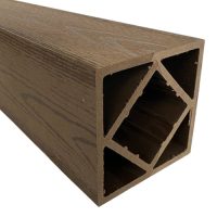 Столб опорный NEXTWOOD 120х120х3000 Черный