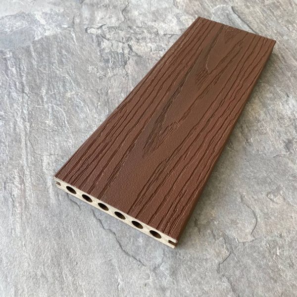 Террасная доска Woodvex Select Co-Extrusion Dual 142х22х4000 Mahogany / Milk Chocolate
