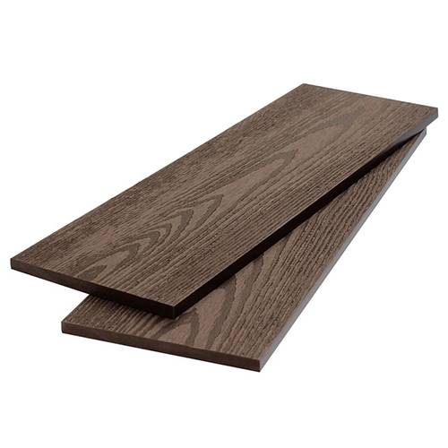 Заборная доска Wood 130х11х3000 Темно-коричневый