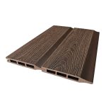 Панель для забора 3D Wood 146х20х2200 Brown
