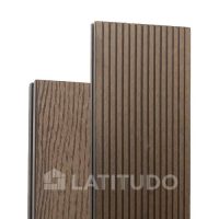 Террасная доска Woodvex Select 146х22х4000 Темно-коричневый