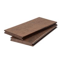 Террасная доска VELVET BRUSHING MIX COLOR 140х20х2900 Светло-коричневый Полнотелая