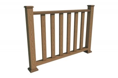 Столб Woodvex Select 100х100х3000 Вуд