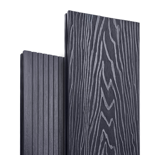 Террасная доска Latitudo Solid 150х21х3000 Графит Полнотелая