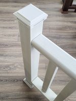 Столб Woodvex Select White co-extrusion (белый) 100х100х3000