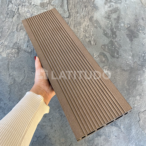 Террасная доска Terrapol Классик 147х24х4000 Орех Милано