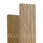 Террасная доска Terrapol Smart 3D 130х22х4000 Дуб Севилья Полнотелая