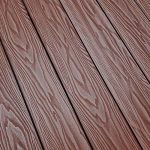 Террасная доска Terrapol Smart 3D 130х24х4000 Орех Милано Полнотелая