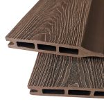 Панель для забора 3D Wood 146х20х2200 Brown