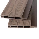 Панель для забора Wood 146х20х3000 Темно-коричневый