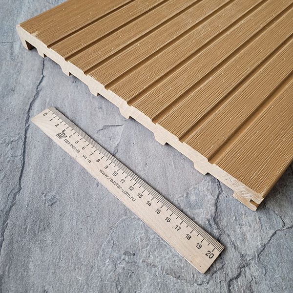 Ступень ДПК Latitudo Step-320 320х24х4000 Орех Полнотелая