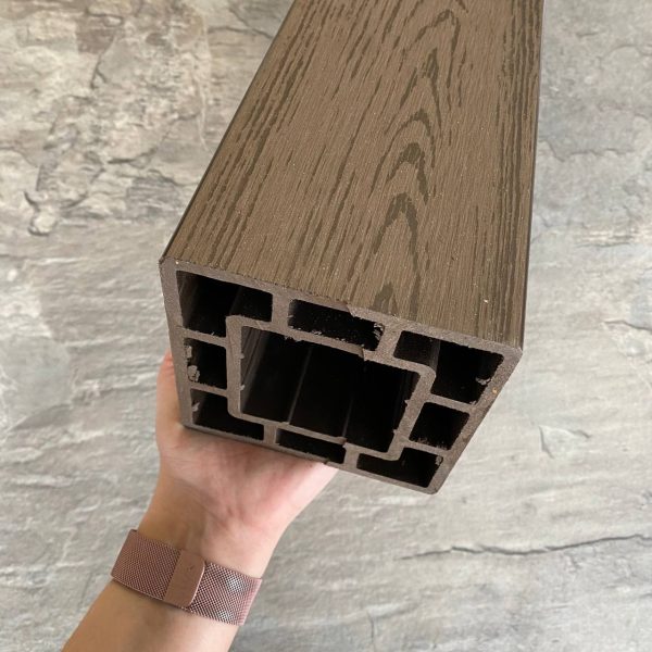 Столб опорный NEXTWOOD 120х120х3000 Темно-коричневый