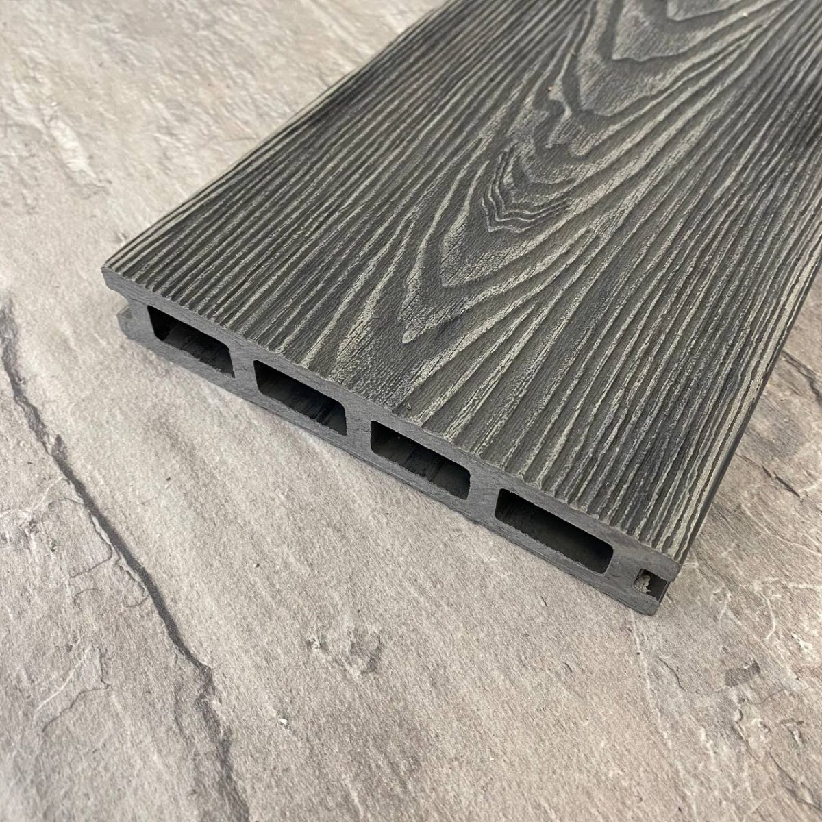 Террасная доска NEXTWOOD Expert 146х24х3000 Multicolor Gray (3D с двух сторон)