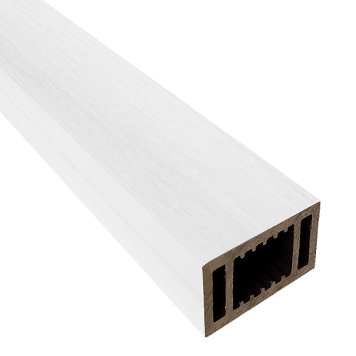 Перила Woodvex White co-extrusion (белый) 95х50х3000