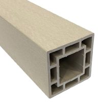 Столб 3D co-extrusion NUSADUA PG 100х100х2900 Белый