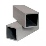 Столб опорный DENPASAR 100х100х2900 Серый (без фактуры дерева)