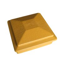 Крышка верхняя Woodvex White co-extrusion (белая) 125х125