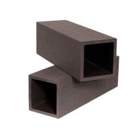 Столб опорный DENPASAR 100х100х2900 Черный (без фактуры дерева)