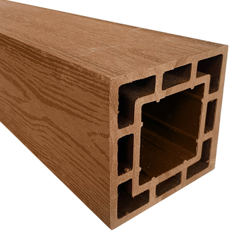 Столб опорный NEXTWOOD 120х120х3000 Светло-коричневый