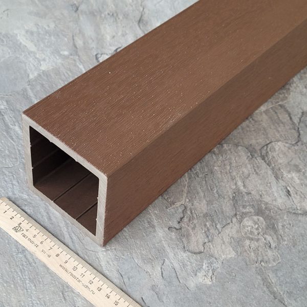Столб Woodvex Select Mahogany co-extrusion 100х100х3000