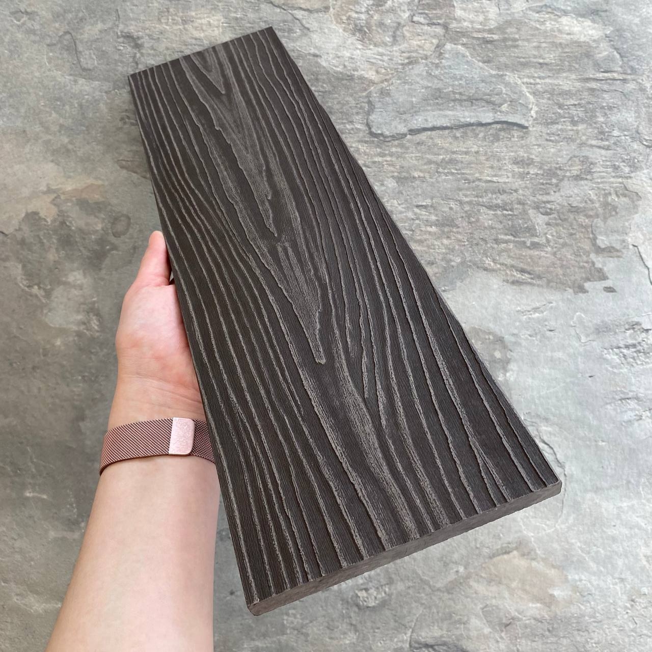 Заборная доска Latitudo Estetic 140х12х3000 Венге Заборная доска Latitudo Estetic 140х12х3000 Венге