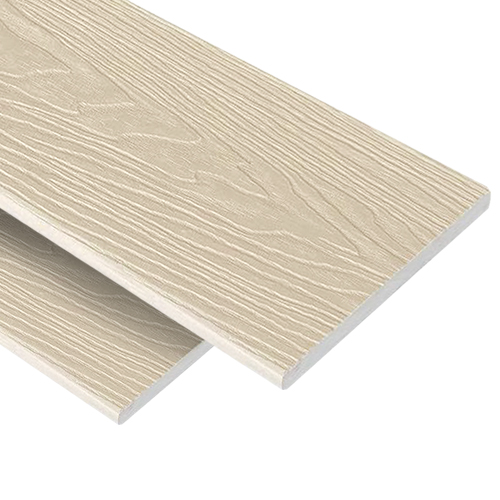 Заборная доска 3D Wood 130х11х2000 White