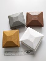 Крышка верхняя Woodvex White co-extrusion (белая) 125х125