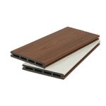 Террасная доска 3D co-extrusion NUSADUA 140х20х2900 Песочный / Белый