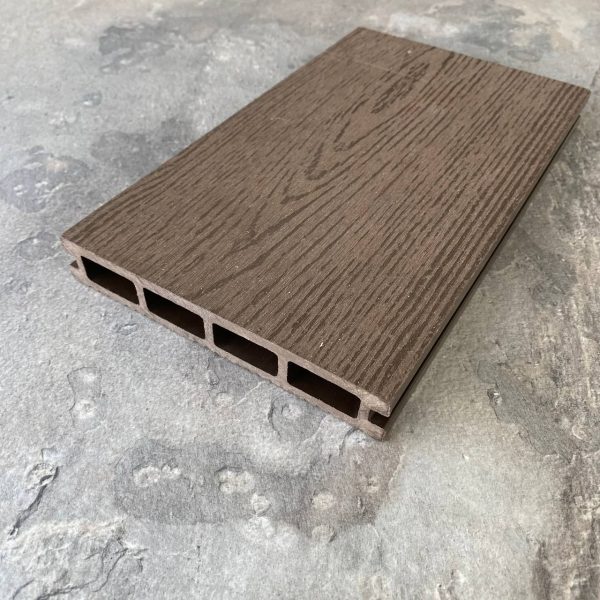 Террасная доска NEXTWOOD Optimal 146х24х6000 Темно-коричневый