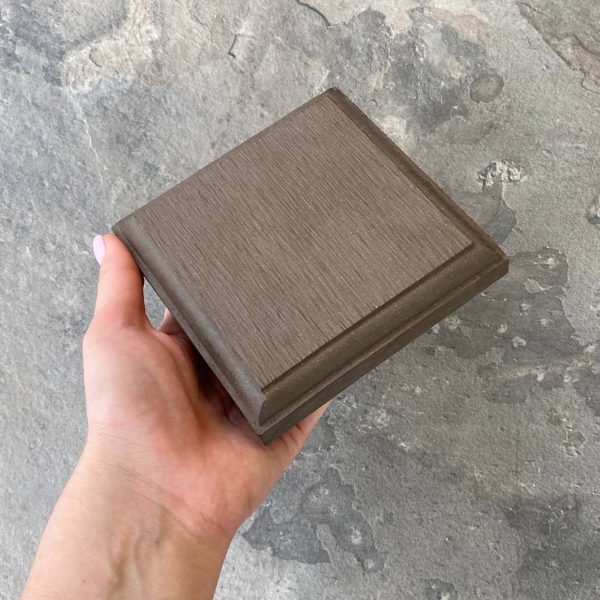 Крышка столба EasyDecking Wood-X 125х125 Венге