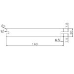 Террасная доска SINGARAJA 140х20х2900 Песочный (3D + вельвет) Полнотелая