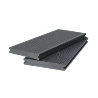 Террасная доска SINGARAJA 140х20х5800 Темно-коричневый (3D + вельвет) Полнотелая