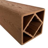 Столб опорный NEXTWOOD 120х120х3000 Коричневый