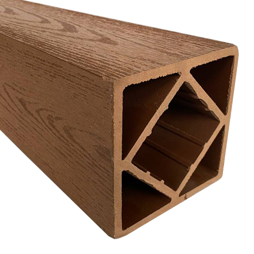 Столб опорный NEXTWOOD 120х120х3000 Светло-коричневый