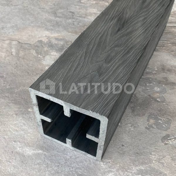 Столб опорный 3D NEXTWOOD 120х120х3000 Multicolor Gray