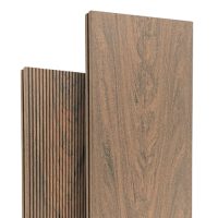 Террасная доска Bruggan Multicolor 140х19х3000 Венге (Wenge) Полнотелая