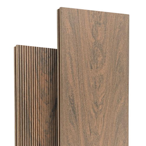 Террасная доска Bruggan Multicolor 160х19х3000 Кедр (Cedar) Полнотелая