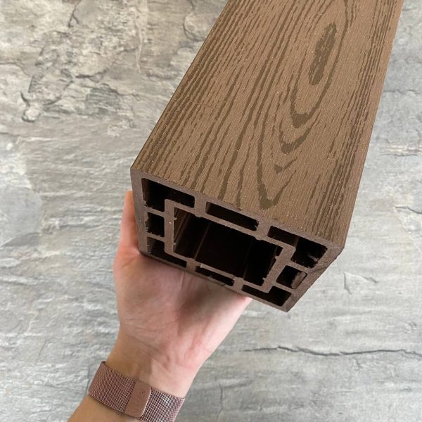 Столб опорный NEXTWOOD 120х120х3000 Коричневый